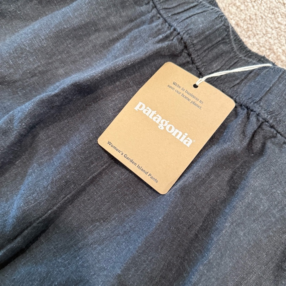 Women’s Size XS Patagonia Garden Island Pants Black - Picture 7 of 9